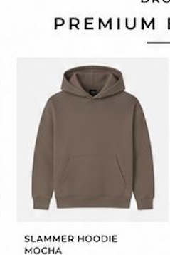 Slammer Hoodie Mocha